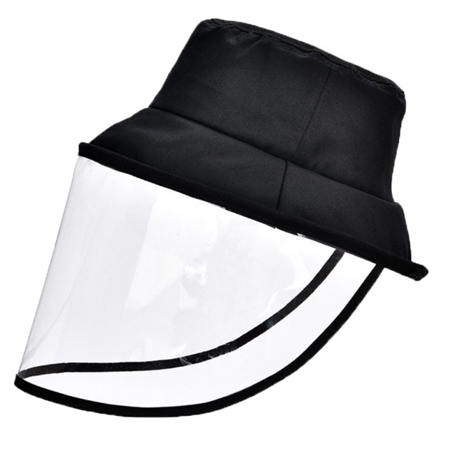 <M-019> หมวกกันไวรัส หมวกกันละอองน้ำลาย สินค้าพร้อมส่ง