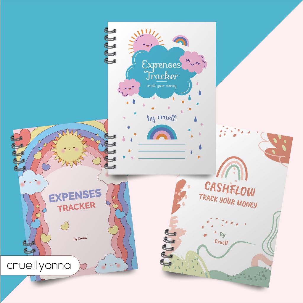 DAILY CASHFLOW NOTES PLANNER A5 A6