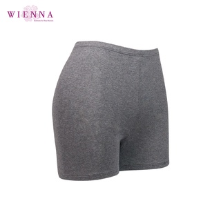 WIENNA กางเกงซับในกันโป๊ DU95002 สีเทาดำ