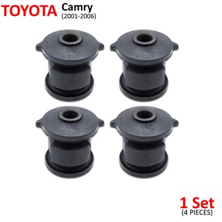 ชุด บุชยาง บู๊ชยาง Bushing 4 ชิ้น สีดำ สำหรับ Toyota Camry Sedan ปี 2001-2006