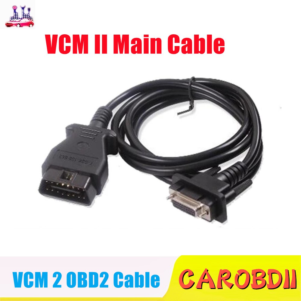 ใหม่ VCM II สายหลัก VCM2 16pin สาย VCM 2 OBD2 สายอินเทอร์เฟซวินิจฉัยสาย Frd 7 Pin ถึง 16 Pin Cabele