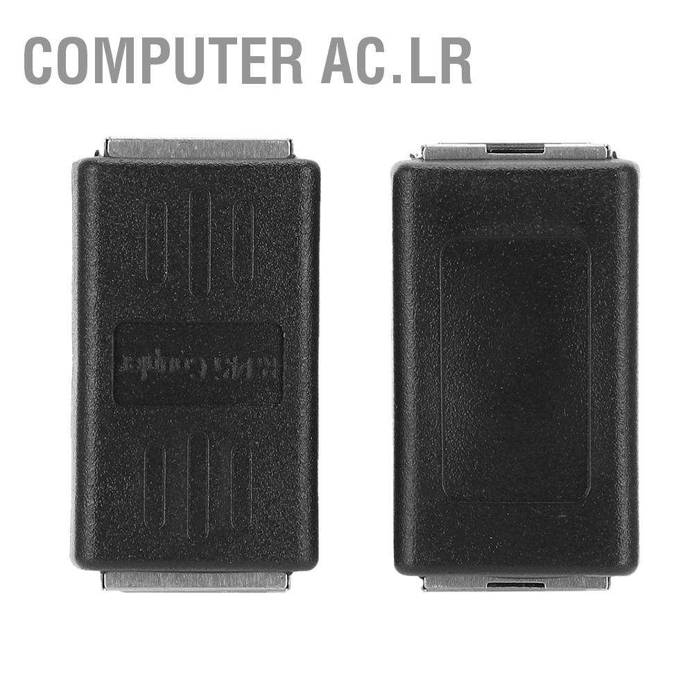 อะแดปเตอร์เชื่อมต่อสายเคเบิ้ล Coupler Rj45 Lan Female To Adapter สําหรับ Cat7 / Cat6 Cat5E 2ชิ้น
#8
