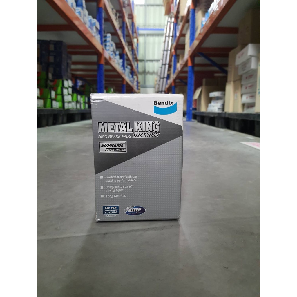 ผ้าเบรค(หน้า) นิสสัน ซันนี่ B14, พรีเซีย R11 / 95-00 ผ้าเบรค Bendix Metal King เบ็นดิกซ์ DB1302MKT