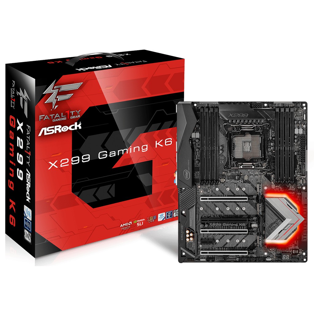 MAINBOARD (เมนบอร์ด) ASROCK Fatal1ty X299 Gaming K6 Warranty 3 - y