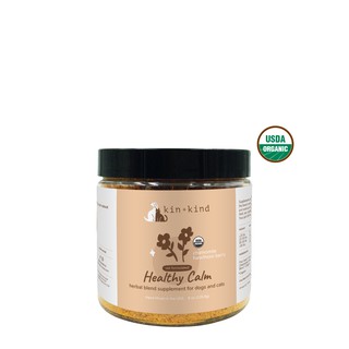 Kin+Kind Organic Healthy Calm Supplement อาหารเสริมออร์แกนิคสำหรับสัตว์เลี้ยง สูตรช่วยให้ผ่อนคลาย