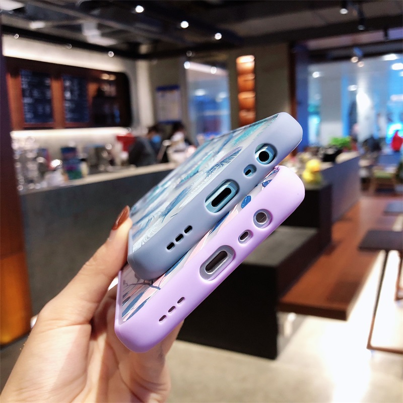เคสแข็งการ์ตูนเคสโทรศัพท์ป้องกันเต็มรูกล้องใช้กับ Oppo Reno 5 4 A95 A16 ...