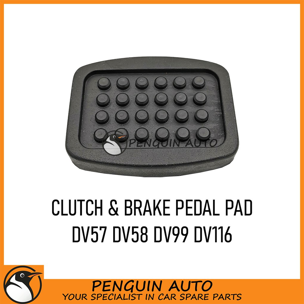 DAIHATSU DELTA DV57 DV58 DV99 DV116 CLUTCH & BRAKE PEDAL RUBBER PAD MANUAL