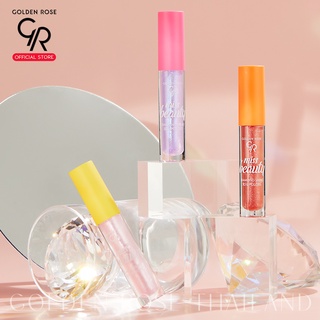 โกลเด้น โรส มิส บิวตี้ 3ดี ไดมอนด์ ไชน์ ลิปกลอส 4.5มล. Golden Rose 3D Diamond Shine Lipgloss 4.5ml ลิปสติก