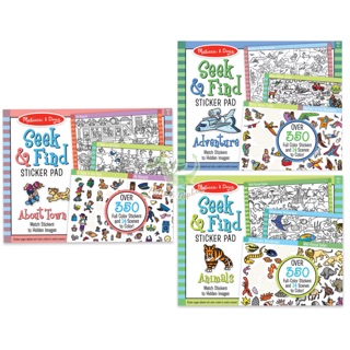 Melissa &amp; Doug Seek &amp; Find Sticker Pad