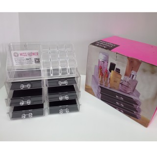 ชั้นวางเครื่องสำอางค์อะคริลิคมีลิ้นชัก / Acrylic Cosmetic Organizer