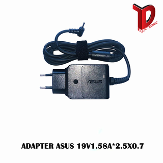 ADAPTER  ASUS 19V1.58A*2.5X0.7  / สายชาร์จโน๊ตบุ๊คเอซุส + แถมสายไฟ