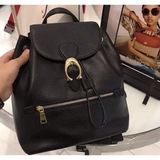 Coach  EVIE BACKPACK มีถุงผ้า ขนาด 9 3/4" (L) x 12 1/4" (H) x 4 3/4" (W)