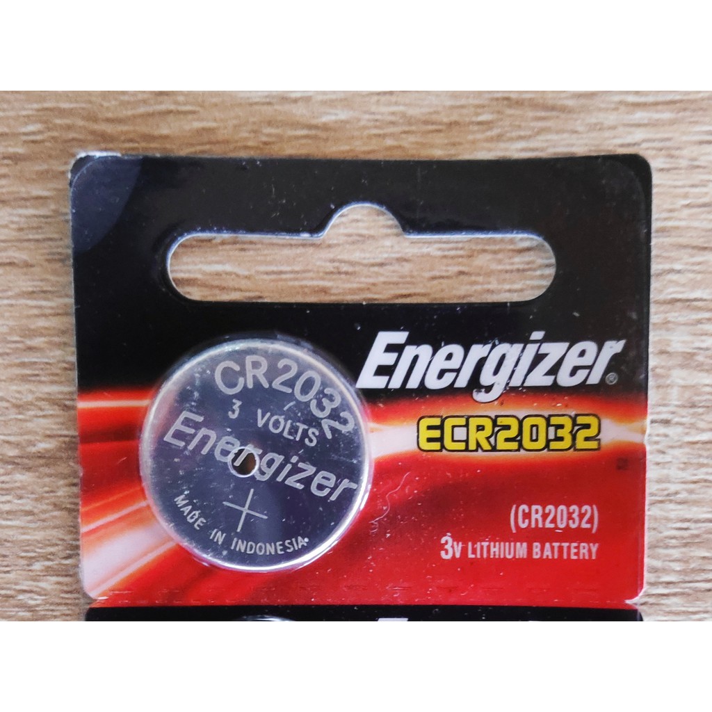 ถ่านกระดุม Energizer CR2032 Lithium Battery