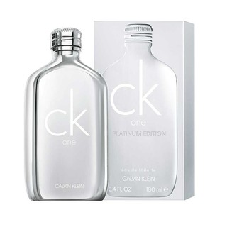 น้ำหอม CK One Platinum Edition EDT 100 ml. พร้อมกล่อง