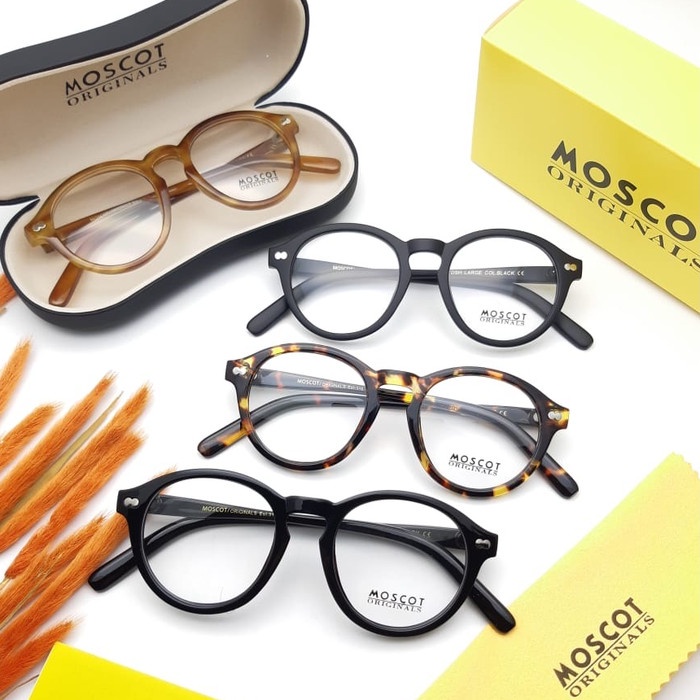 กรอบแว่นตา Moscot Miltzen ป้องกันรังสี สําหรับผู้ชาย และผู้หญิง