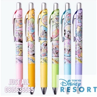 Mickey Disney Resort × Pentel ปากกาหมึกดำ 0.5