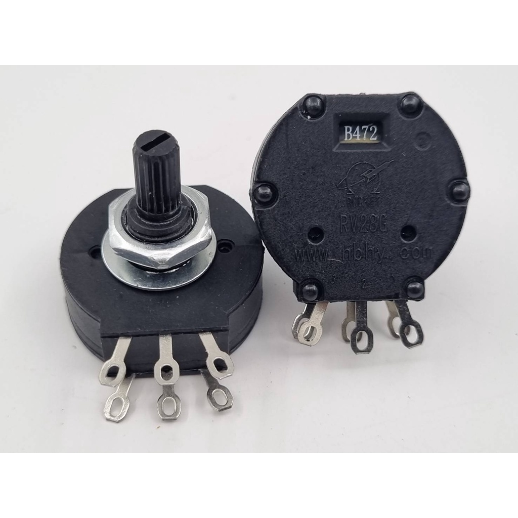 VR4.7kวอลลุ่มคู่  B4.7K (472) สำหรับเครื่องเชื่อมอินเวอร์เตอร์Potentiometer,,โพเทนชิออมิเตอร์,Variab