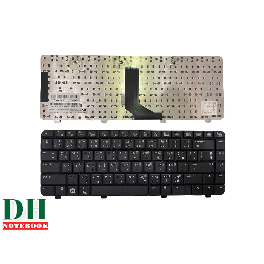 คีย์บอร์ดโน๊ตบุ๊ค keyboard  HP/COmpaq DV2000 DV2100 DV2200 DV2500 DV2800 P Resario V3000 V3100 TH-ENG