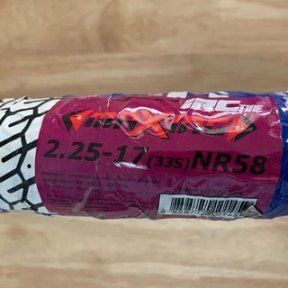 ยางนอก IRC NR58 Maxing ลายแม็กซิ่ง ขอบ 17" TT 2.00-17 , 2.25-17 , 2.50-17 , 2.75-17 ยางนอกมอเตอร์ไซค์