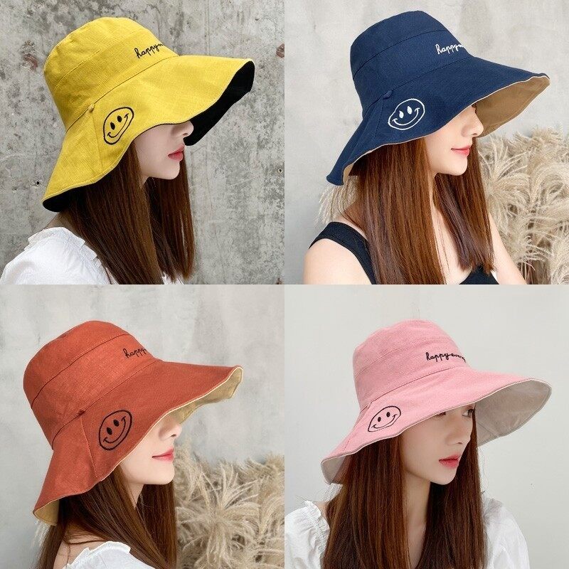 หมวกกกันแดด หมวกเชือก หมวกบักเก็ต BUCKET 2ด้าน