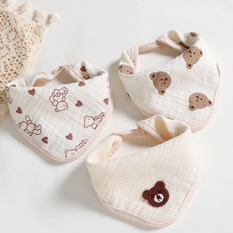 NT​baby​(สินค้า​พร​้​อ​มส่ง)​ ผ้าซับน้ำลายเด็ก​ ผ้ากันเปื้อน​ ผ้าเช็ดปากสี่เหลี่ยม​ ​