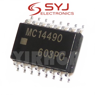 มีสินค้า วงจรรวม SOP-16-7.2 มม. MC14490DWR MC14490FEL MC14490 14490 2 ชิ้น