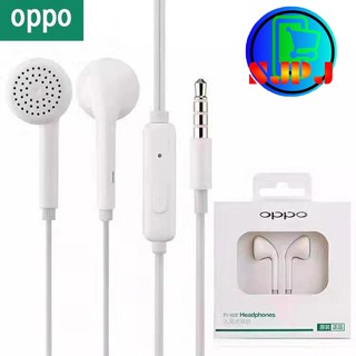 หูฟัง OPPO !!รับประกัน1ปีเต็ม!! หูฟังเอียร์บัด In-ear Headphones รุ่น MH133ใช้ได้กับ Find7 N1 F1S R9 R11 (สีขาว)