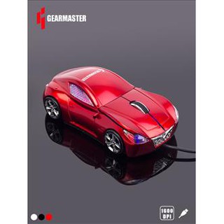 GEARMASTER เม้าส์ Optical Mouse รูปรถสปอร์ต โคดลดอีก130