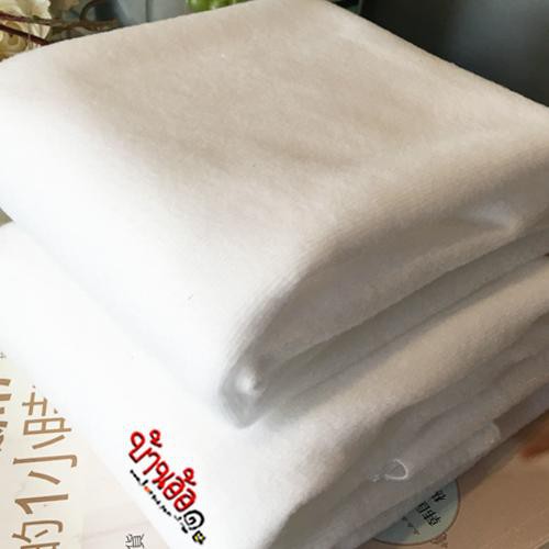 ผ้าขุดขน สีขาว ผ้า ขนสั้น เกรียน เนื้อบาง หน้าเดียว สำหรับทำตุ๊กตา fabric for sew สินค้าพร้อมส่ง – โปรปัง