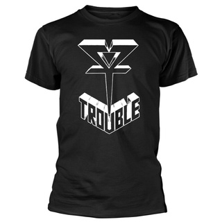 เสื้อยืด ลายโลโก้ Trouble Logo (สีดํา) แบบใหม่ และเป็นทางการ!