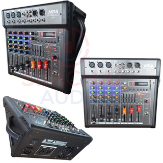 POWERMIXER MBA รุ่น C4 เพาเวอร์มิกซ์4ช่อง 300วัตต์ BT