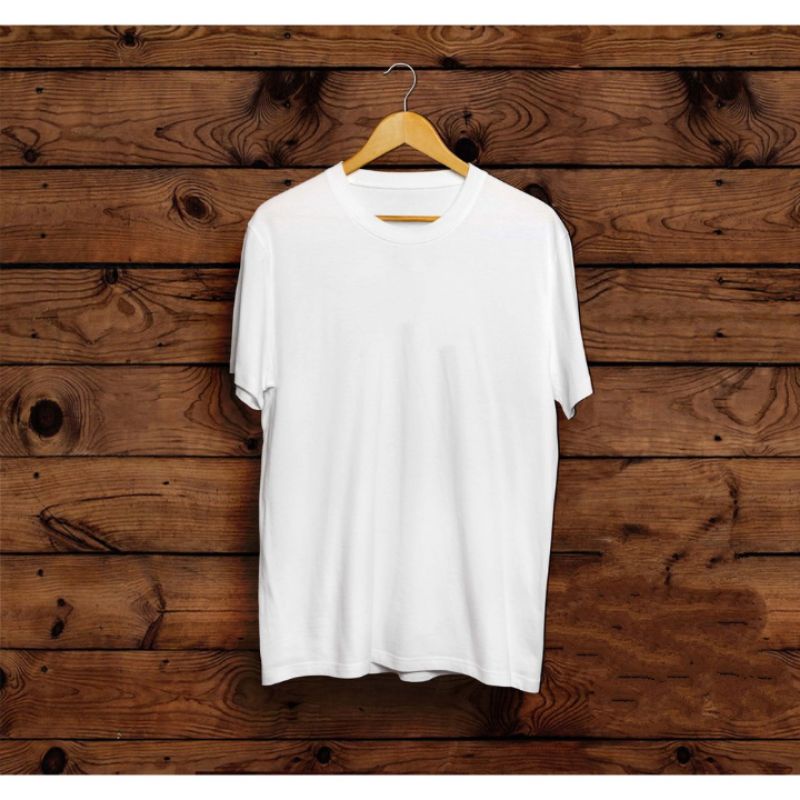 Putih สีขาว PLAIN T-SHIRTS/MEN& 39;S WOMEN& 39;S T-SHIRTS/CONVECTION T-SHIRTS