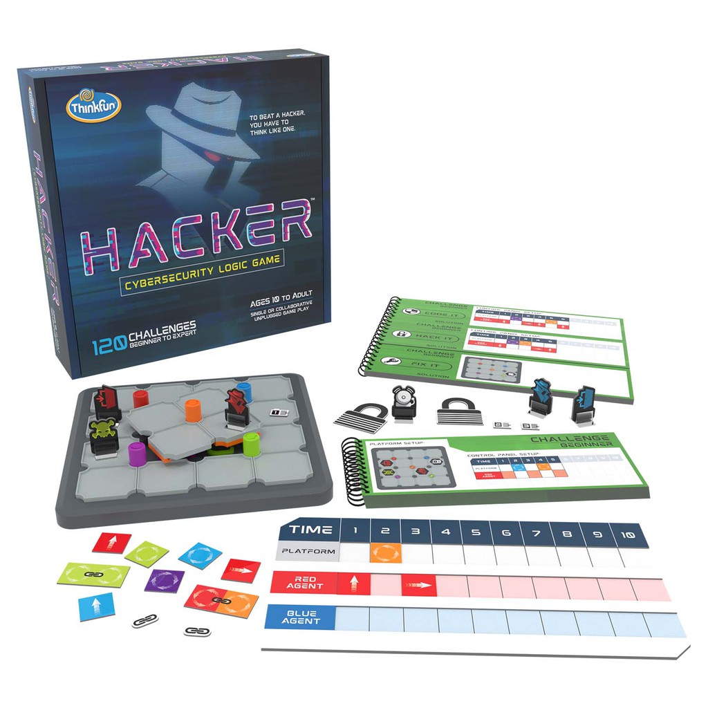 ThinkFun: Hacker – Cybersecurity Logic Game [BoardGame]