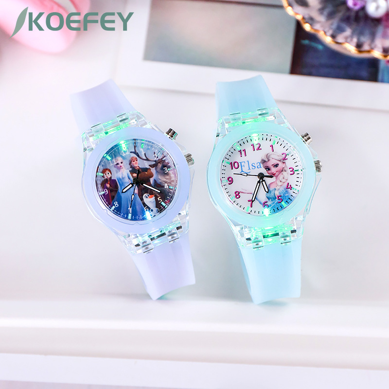 นาฬิกาข้อมือ ลายเอลซ่า Frozen Frozen Jam Kanak Frozen สําหรับเด็ก