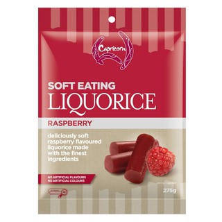 Capricorn Rasberry Liquorice 275g.