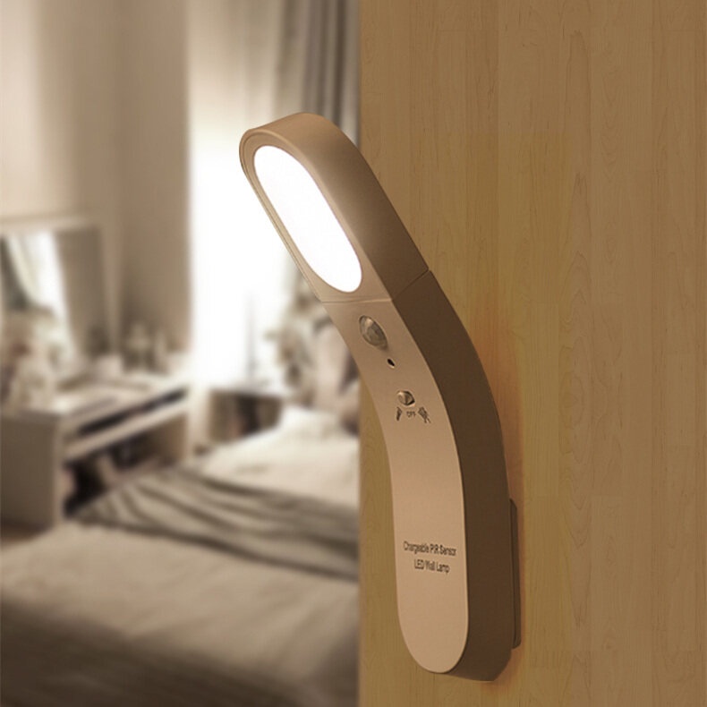 Loveme Motion Sensor Night Light PIR Intelligent LED Induction Light LED Night Lamp USB Charging