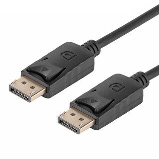 1.8m Display Port Male to Display Port Male Cable 1080P Adapter Wire Cord (Display cable)