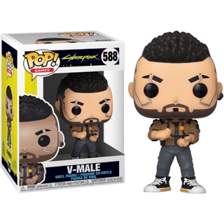 {IN-STOCK} Funko Pop! GAMES : CYBERPUNK 2077 : V-Male #588