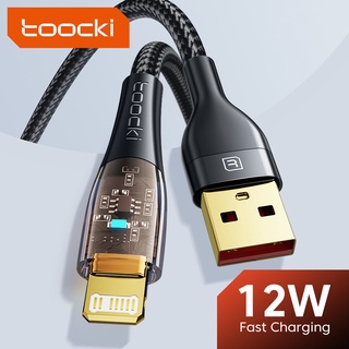 Toocki สายชาร์จ USB Type C เป็น lOS Date แบบใส 1 เมตร 2 เมตร