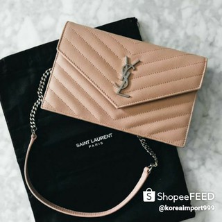 Yves Saint Laurent Monogram Wallet On Chain