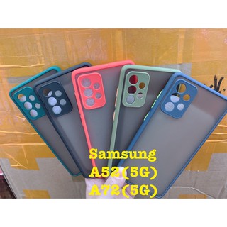 case หลังขุ่นกันกล้องรุ่นใหม่ล่าสุดSamsung A52(5G) A72(5G)