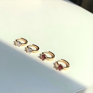 utter - heartshaped earring