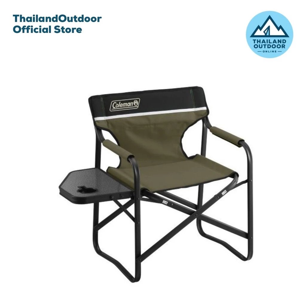 Coleman เก้าอี้พับ มี โต๊ะข้าง รุ่น JP Side Table Deck Chair