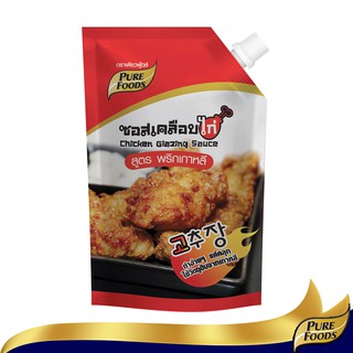 เพียวฟู้ดส์ ซอสเคลือบไก่พริกเกาหลี ขนาด 1000 กรัม ซอสเกาหลี ซอสไก่เกาหลี