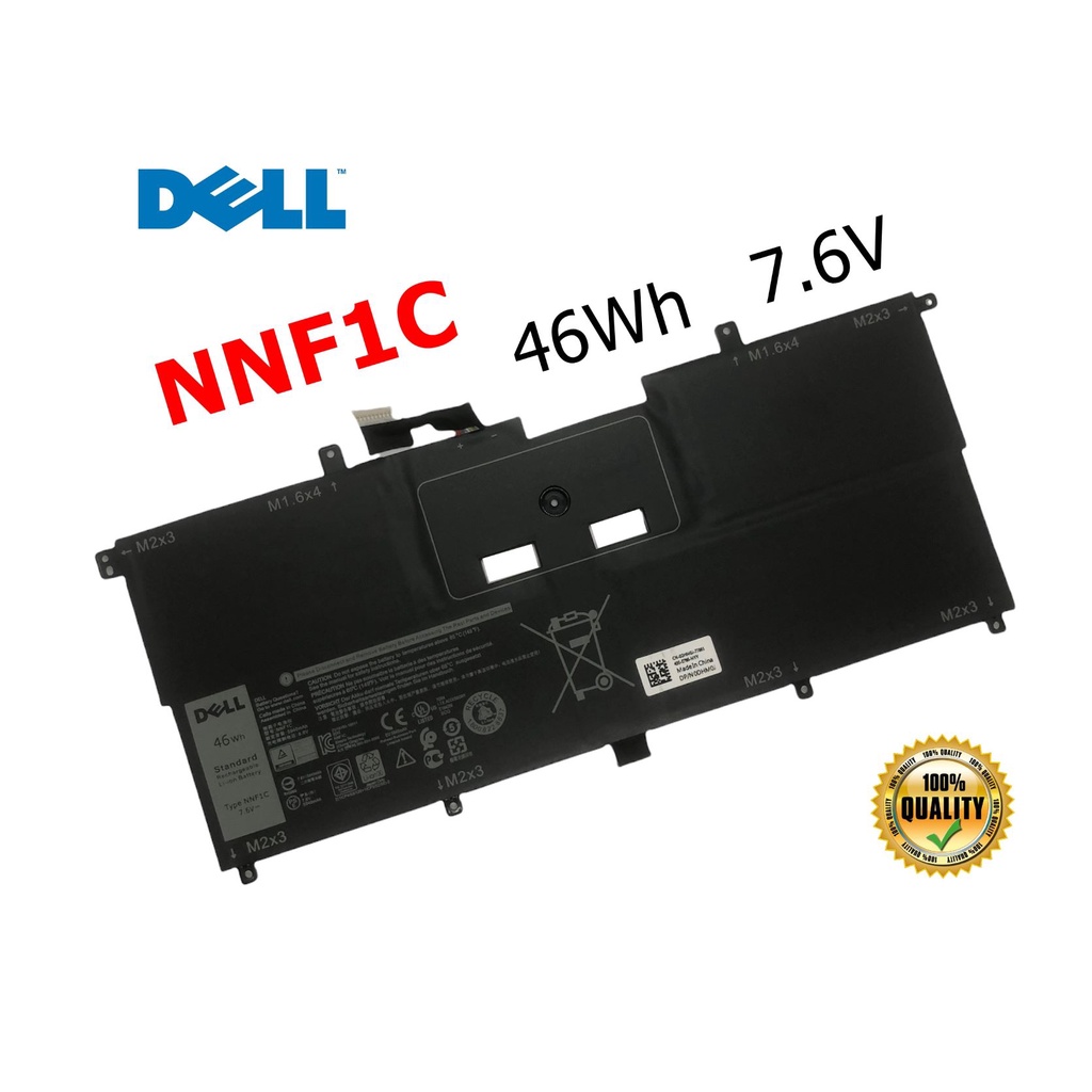 Dell แบตเตอรี่ NNF1C ของแท้ (สำหรับ XPS 13 9365 2-in-1 HMPFH) Dell Battery Notebook เดล แบตเตอรี่ โน