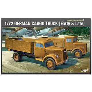 โมเดลบรรทุก Academy Model 1/72 AC13404 GERMAN CARGO TRUCK