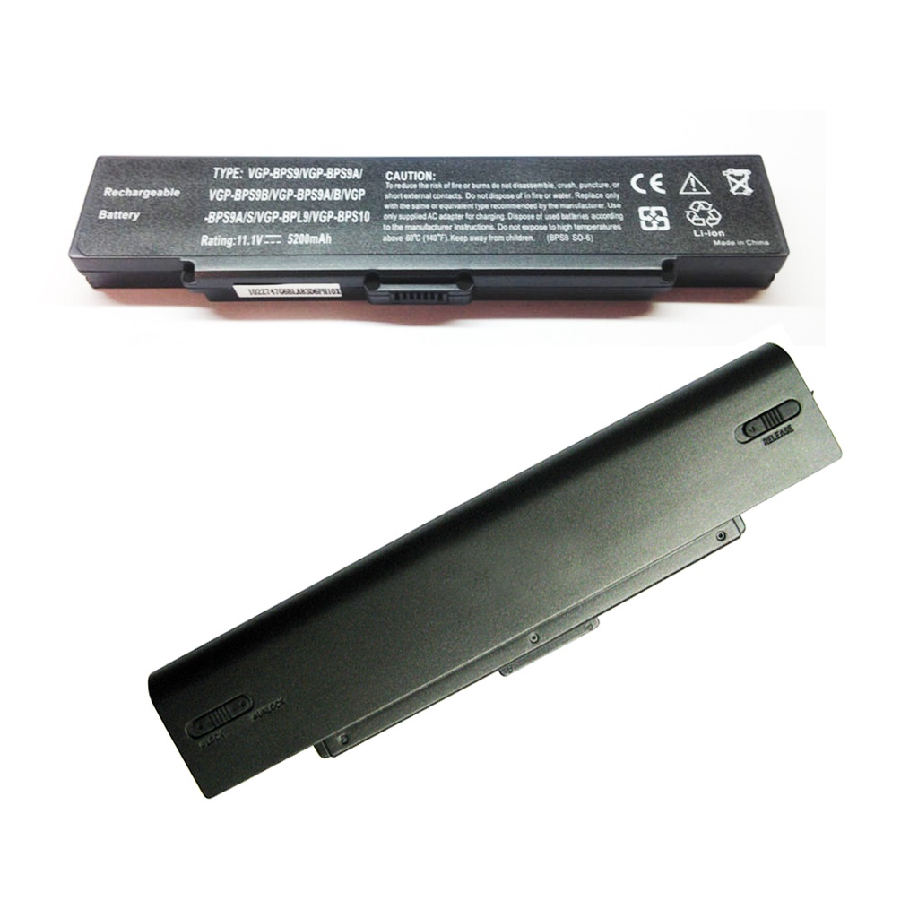 Sony VGP-BPS9 S b BPS10 CR13 CR23 CR33 CR31 NR12H SZ562N SZ57 SZ64 Laptop Battery แบต แบตเตอรี่ ชาร์