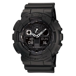 นาฬิกา CASIO G-shock GA-100-1A1DR Black (ประกัน cmg) นาฬิกาผู้ชาย นาฬิกาผู้ชาย 2019 นาฬิกาแบรนด์