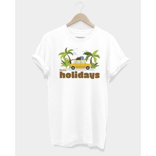 เสื้อยืดลาย Hello Holidays