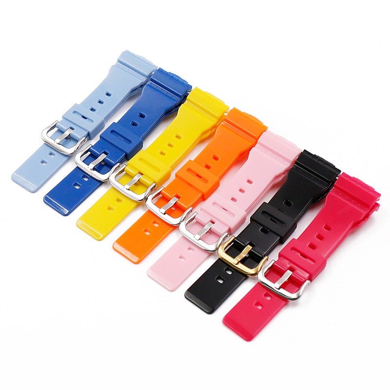 สายนาฬิกาข้อมือเรซิ่น 14 มม. แบบเปลี่ยน สําหรับ Casio Baby G BA111 BA110 BA112 BA120 BA125